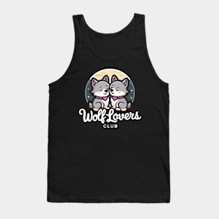 Wolf Lovers Club - Flaunt Your Love for Wolves Tank Top